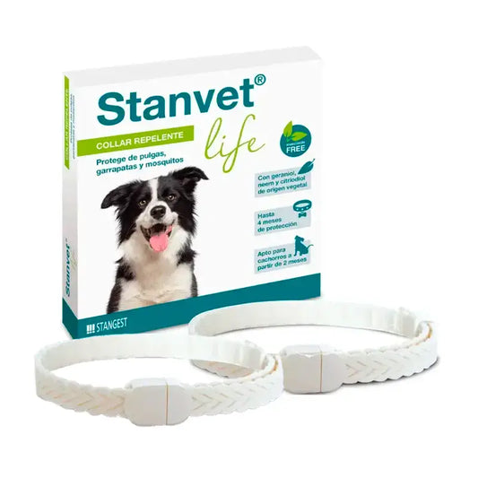 Stangest Stanvet Life Collier répulsif pour chien, Pack 2 pcs.