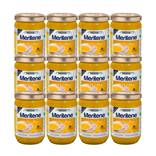 Meritene Merlu en purée avec béchamel, paquet 12x300 g