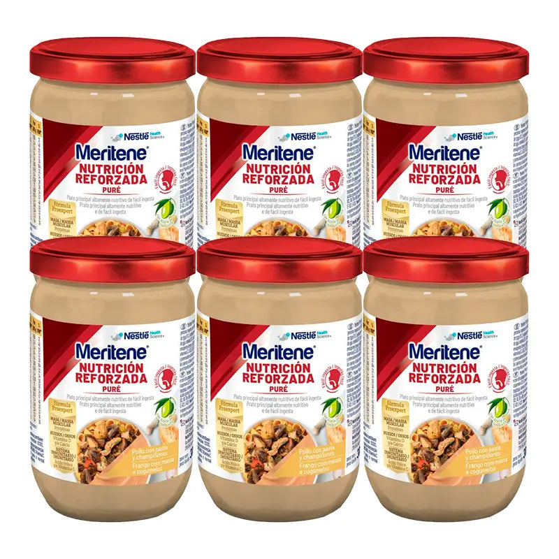 Meritene Poulet et champignons, 6x300g