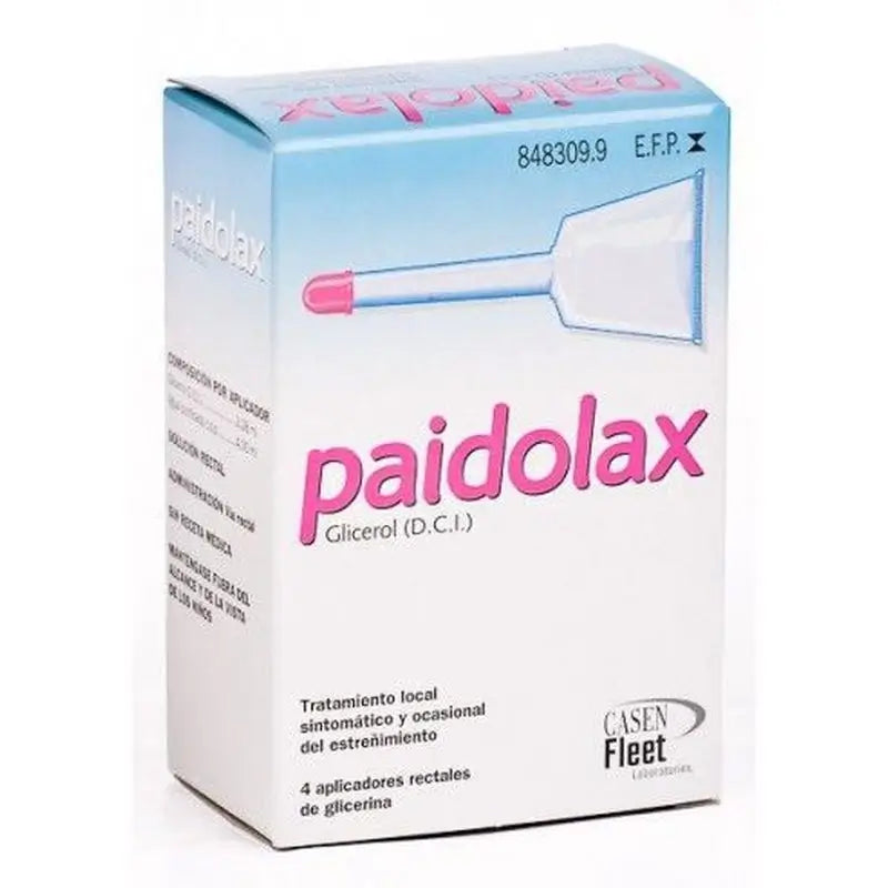 Paidolax Laxative 4 Applicators 4 ml