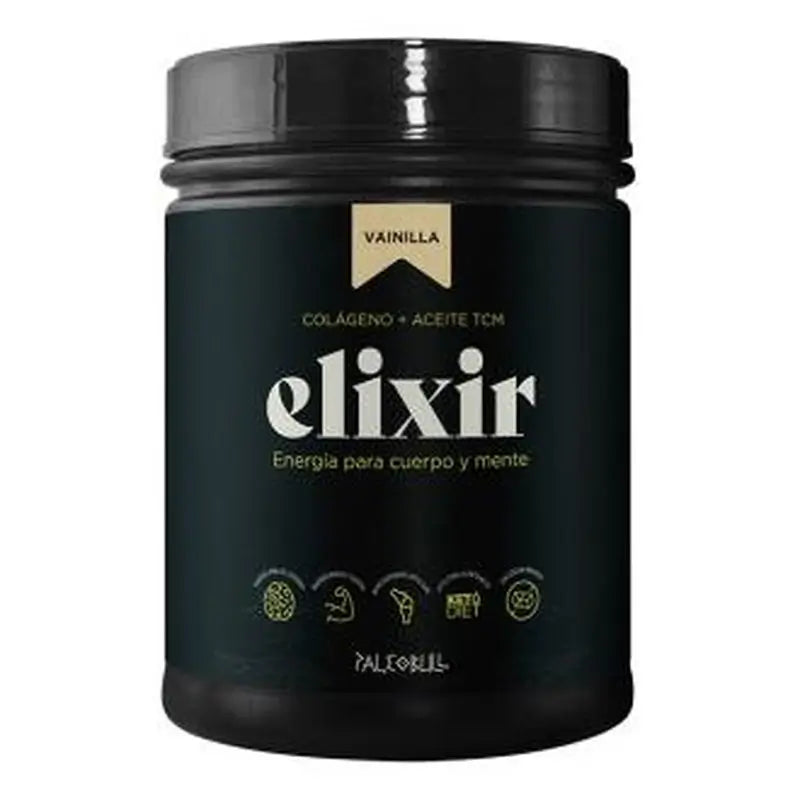Paleobull Elixir Collagen+Oil+Vanilla 450Gr