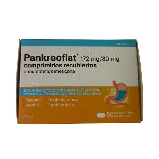 Pankreoflat, 50 Comprimés