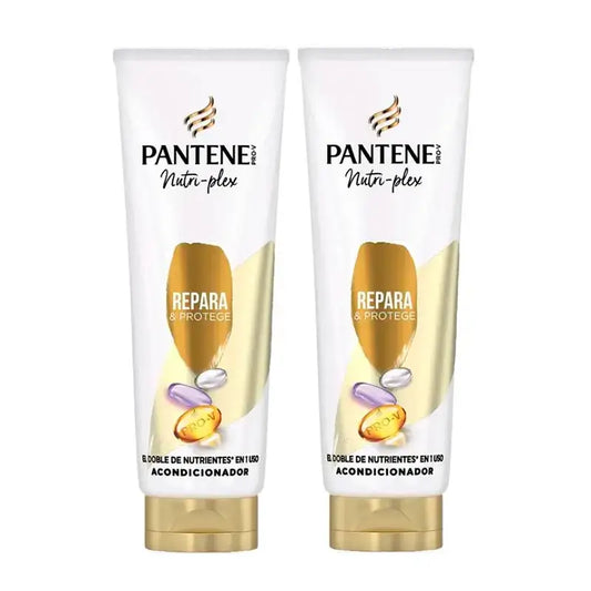 Pantene Nutri Plex Conditioner Réparateur et Protecteur, Pack 2 x 325Ml