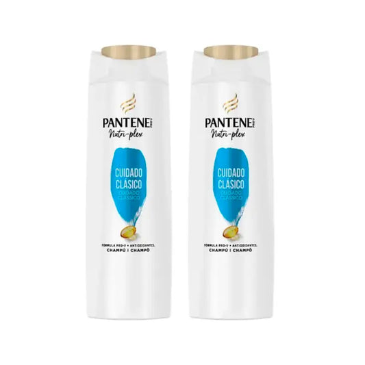 Pantene Nutri Plex Classic Shampooing, Pack 2 x 385Ml