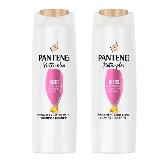 Pantene Nutri Plex Curls Shampooing, Pack 2 x385Ml