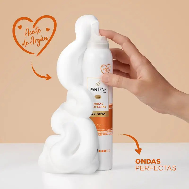 Pantene Pro-V Perfect Waves Mousse Nourrissante 300 Ml