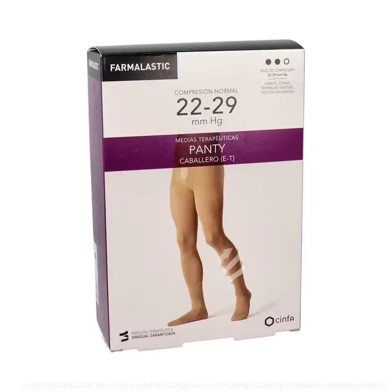 Collant de compression normal pour hommes Farmalastic, taille M