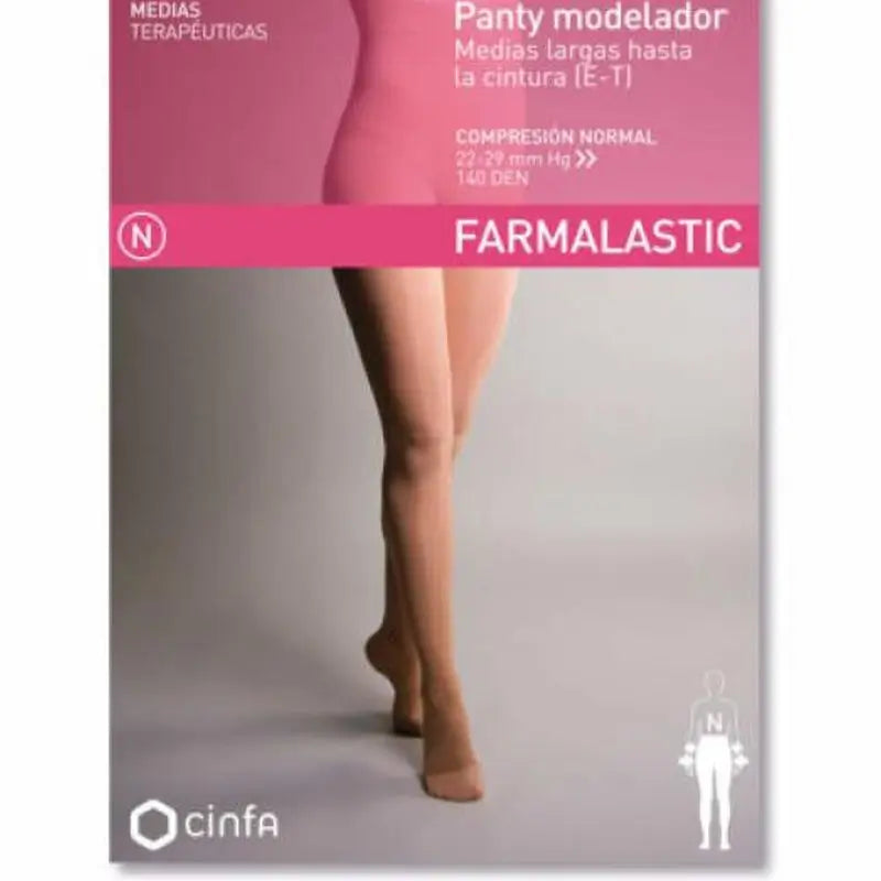Farmalastic Normal Compression Pantyhose With Shaper T.P B
