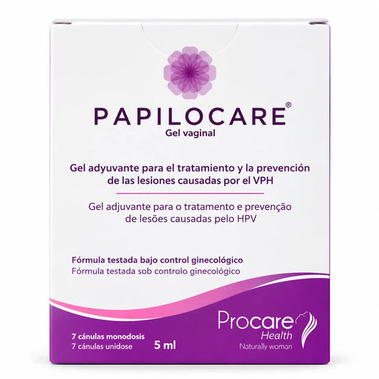 Papilocare Gel Vaginal 7 Canules 5 ml