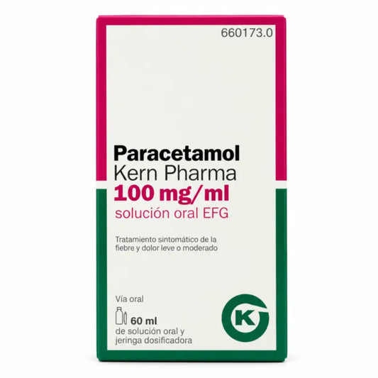 Paracetamol Kern Pharma EFG Solution orale 60 ml