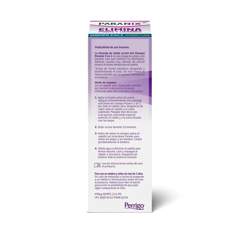 Shampooing éliminateur Paranix, 200 ml