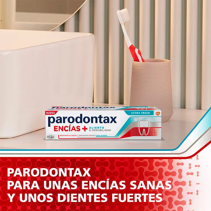 Parodontax Extra Fresh Dentifrice pour gencives sensibles, 75 ml
