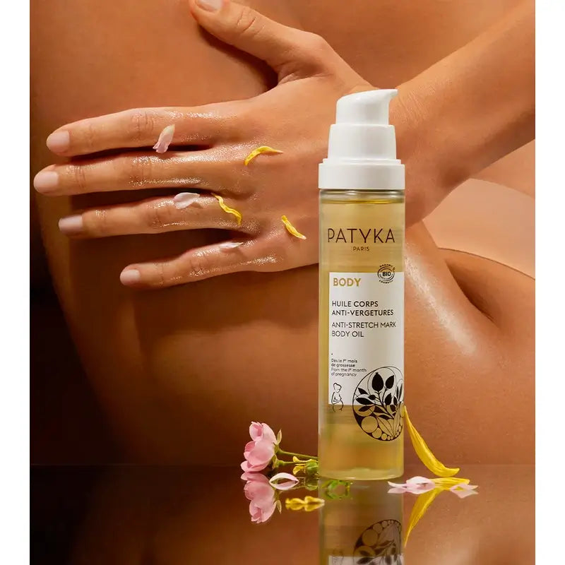 Patyka Huile corporelle anti-vergetures, 100 ml