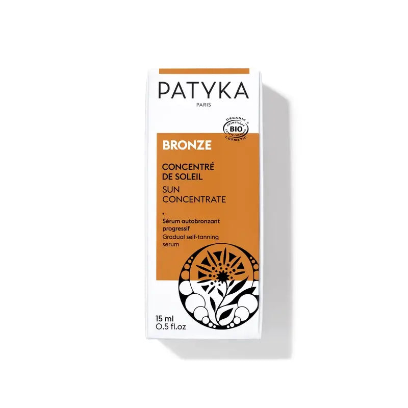Patyka Bronze Concentré solaire autobronzant, 15 ml