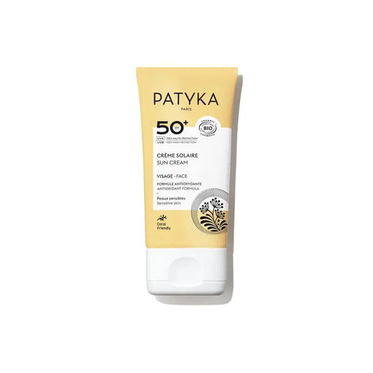 Patyka Crème solaire pour le visage Spf50, 40 ml