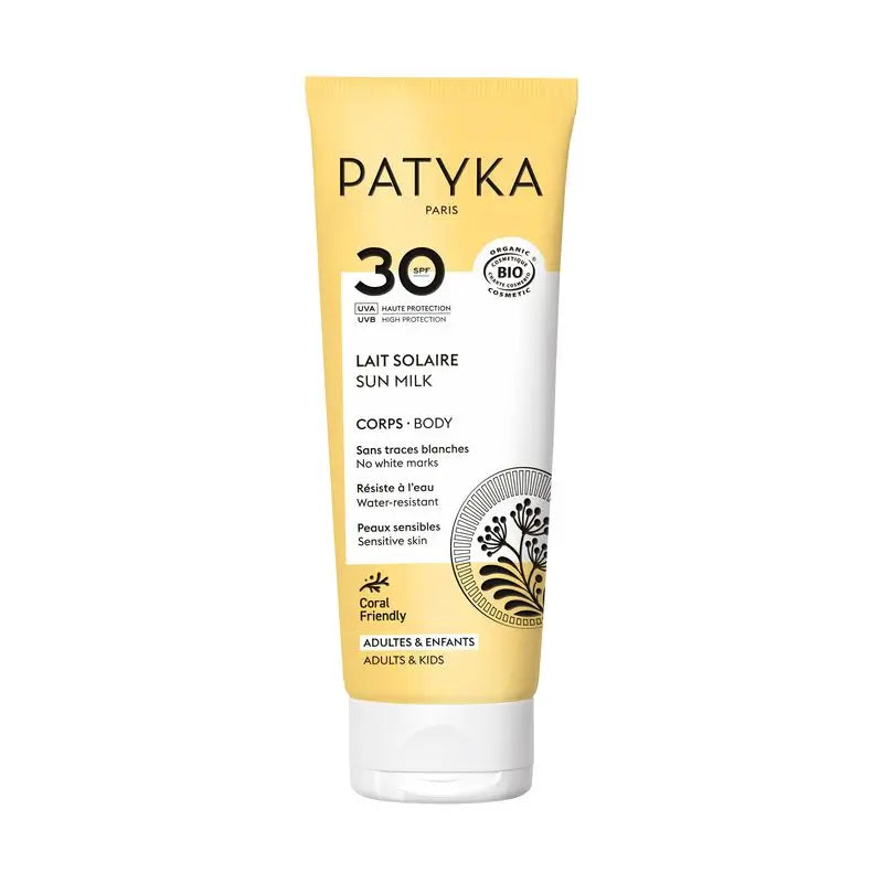 Patyka Lait solaire pour le corps Spf30, 100 ml