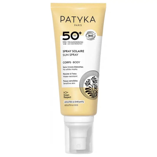 Patyka Spray solaire bio SPF50+, 100 ml