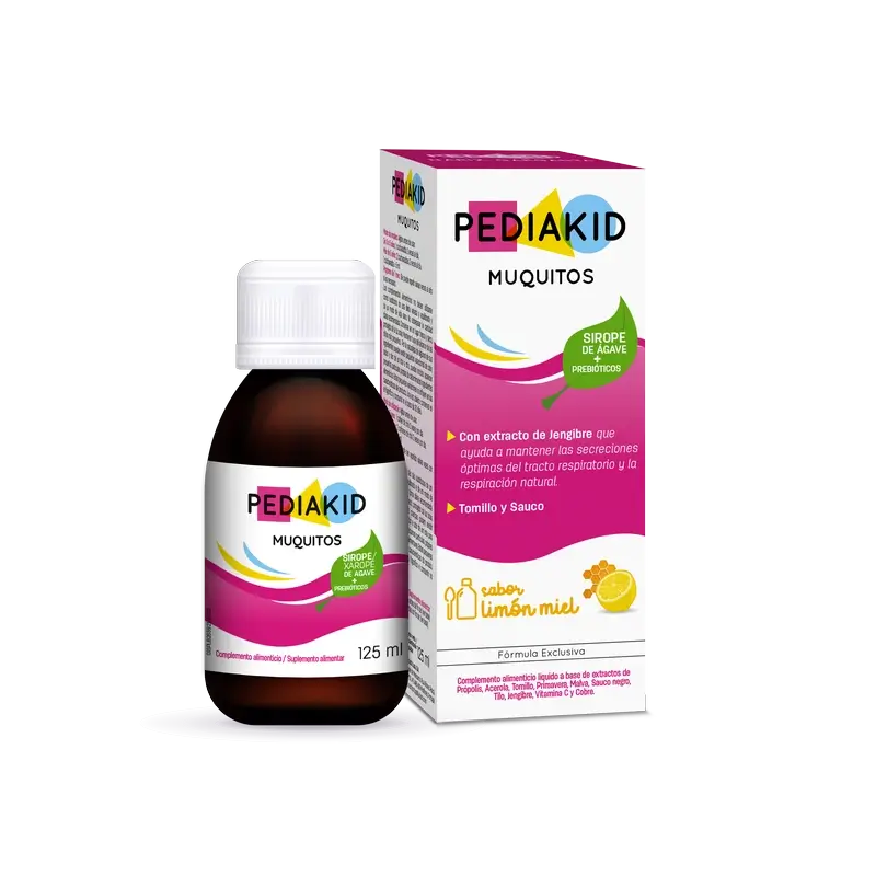 Pediakid sirop nez et gorge citron et miel 125 ml