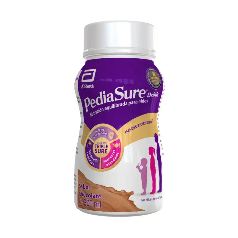 Pediasure Drink Chocolate Children, 4 bouteilles x 220 ml
