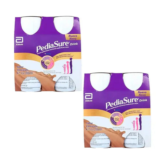 Pediasure Drink Chocolate Children, 4 bouteilles x 220 ml Pack 2