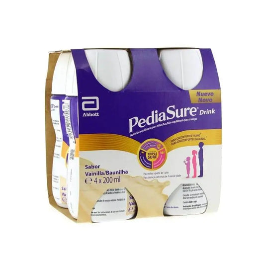 Pediasure Drink Vanilla 4 Bottles x 200 ml