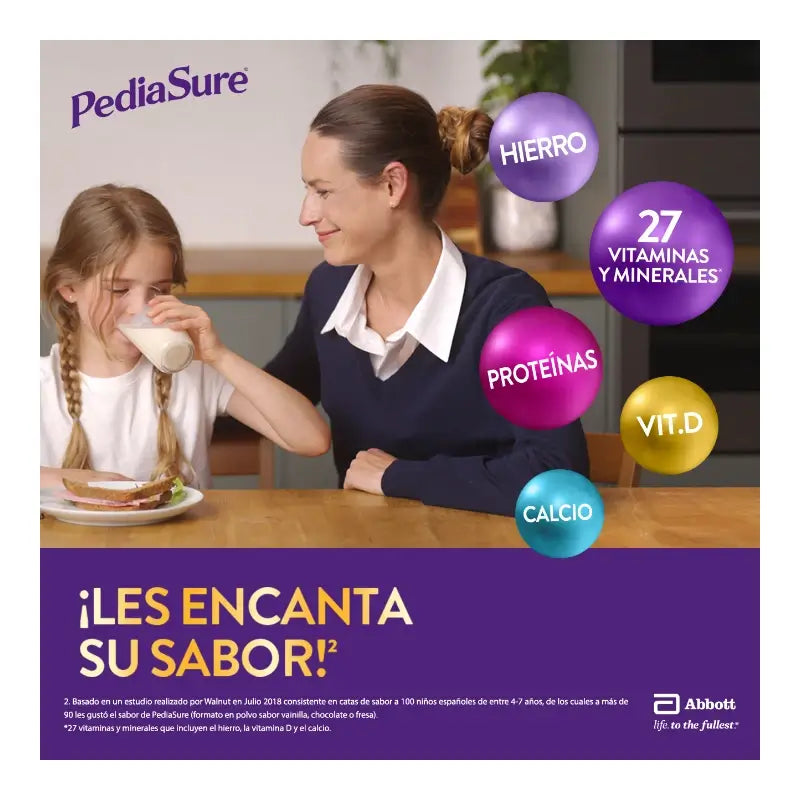 Pediasure Vanille Enfants, 850g