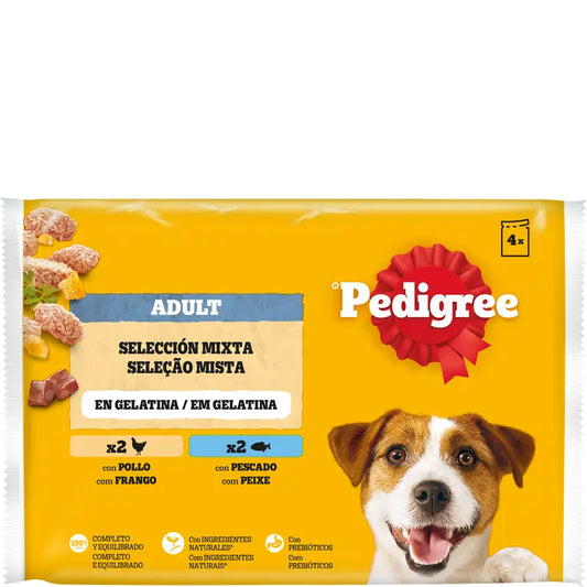 Pedigree Sachets 4Pack Poulet & Agneau 13X4X100
