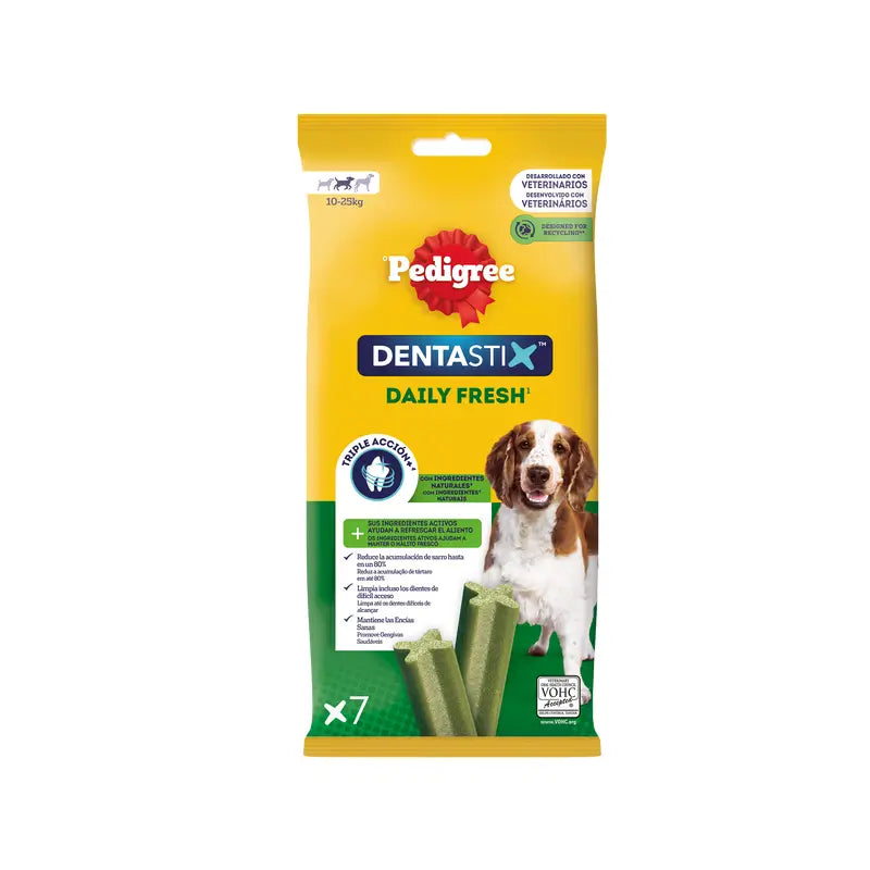 Pedigree Dentastix Fresh Medium 10X180Gr 7 Barres