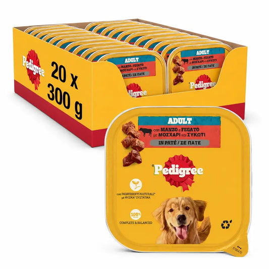 Pedigree Boite à Portion de Bœuf de Garde 20X300Gr