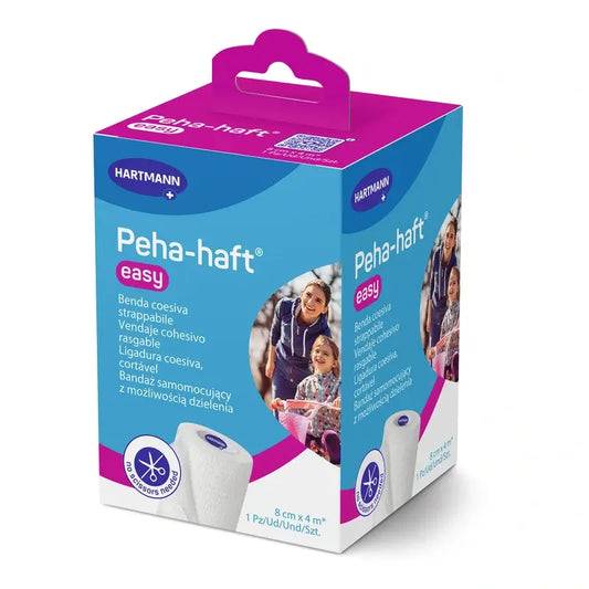 Peha-Haft Bandage cohésif Easy White 8X4 , 1 unité
