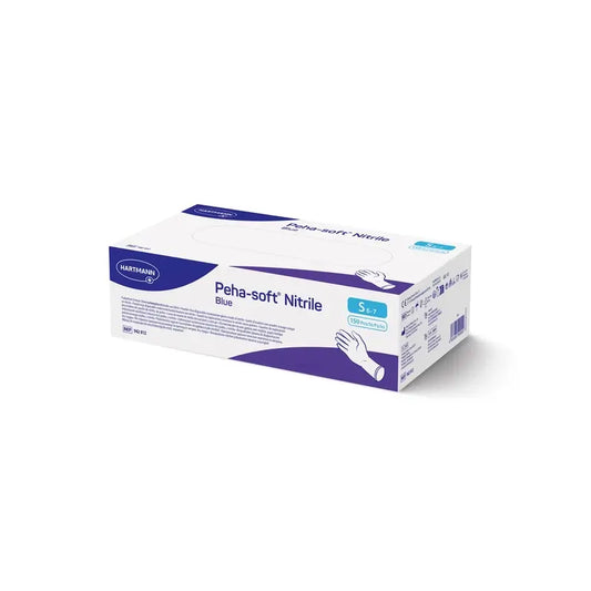 Gants Nitrile Peha-Soft Bleu S , 150 pcs.