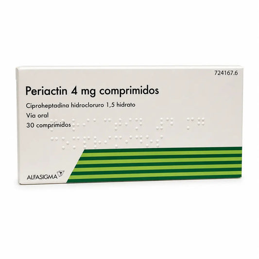 Periactin 4 mg, 30 comprimés
