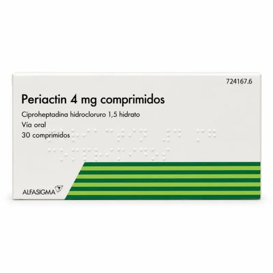 Periactin 4 mg, 30 comprimés