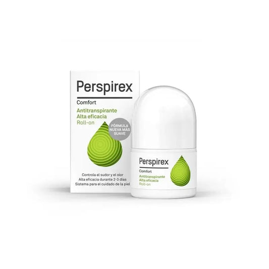 PERSPIREX Antiperspirant Déodorant Roll-On Confort, 20 ml