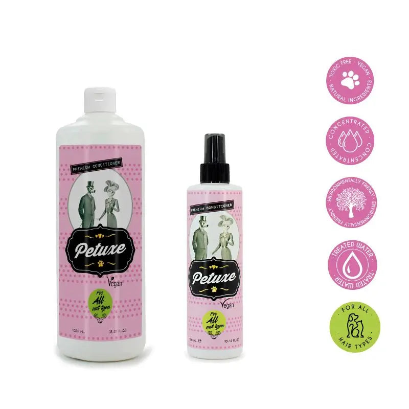 Petuxe Two-Phase Conditioner, Tous types de cheveux 1000 Ml