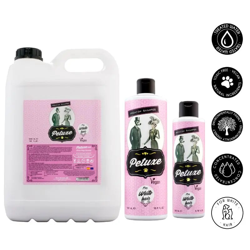 Petuxe White Hair Shampooing blanchissant 200 Ml