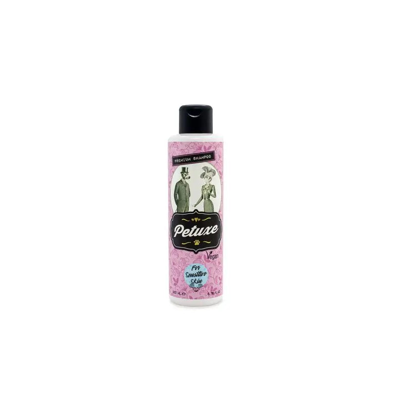Shampooing hypoallergénique Petuxe (peau sensible). Zéro% : Sel, Sulfates, Silicones,... 200 Ml