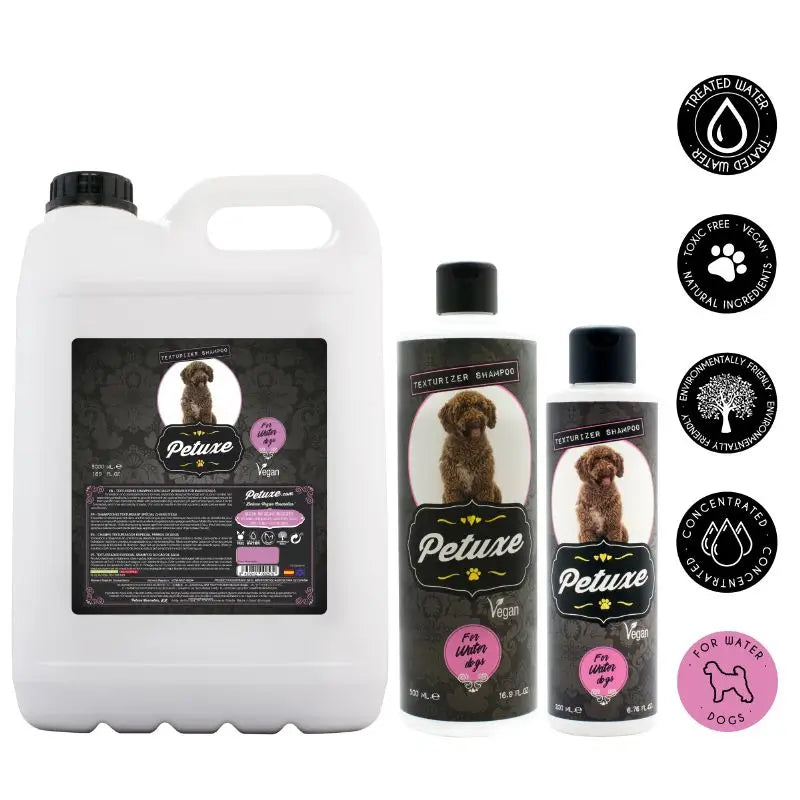 Petuxe Shampooing spécial texturant pour chiens d'eau 500 ml