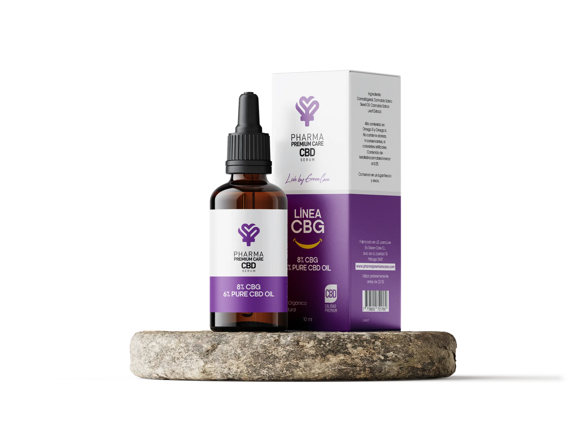 Pharma Premium Care Serum 8% CBG 6% CBD , 10 ml