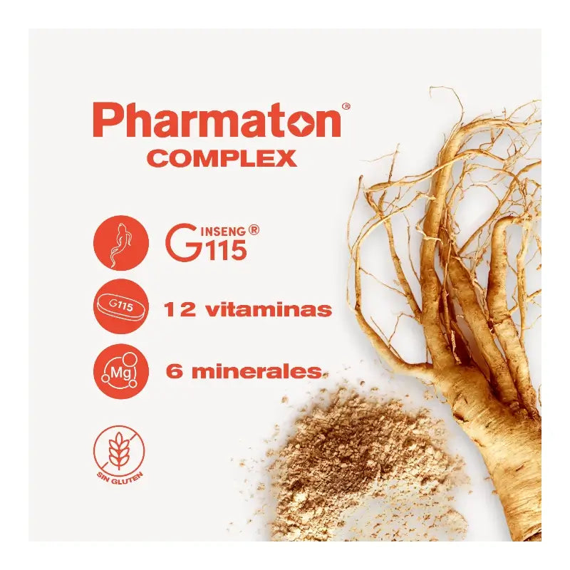 Pharmaton Complex Pack 2 x 60 comprimés compacts