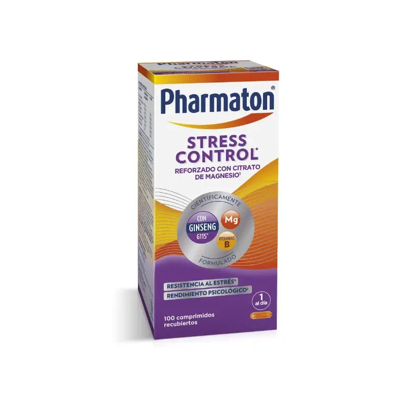 Pharmaton Stress Control Multivitamin, 100 comprimés