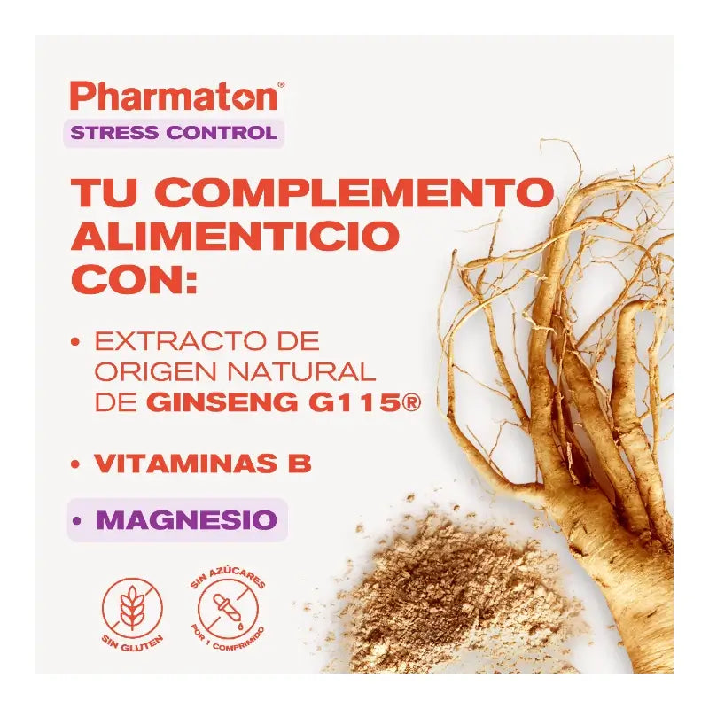 Pharmaton Stress Control Multivitamin, 100 comprimés