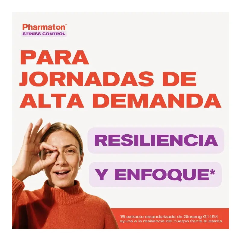 Pharmaton Stress Control Multivitamin, 100 comprimés