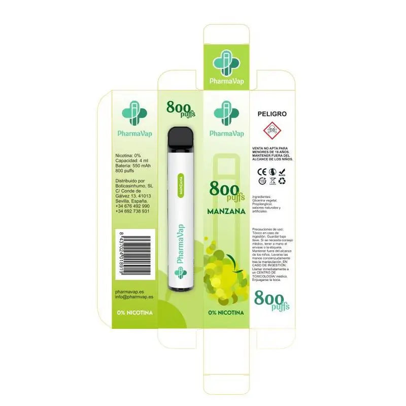Pharmavap Vaper Apple Flavour