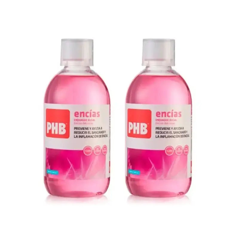 Bain de bouche gingival Phb, 2X500 Ml