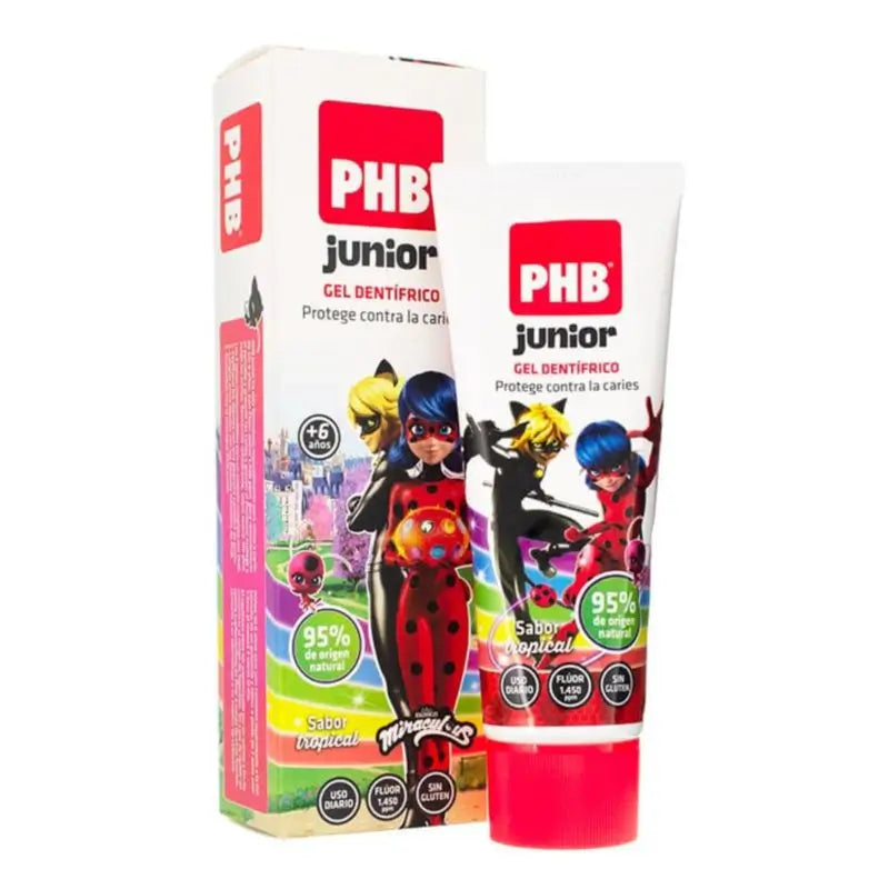 PHB Junior Tropical Toothpaste, 75 ml