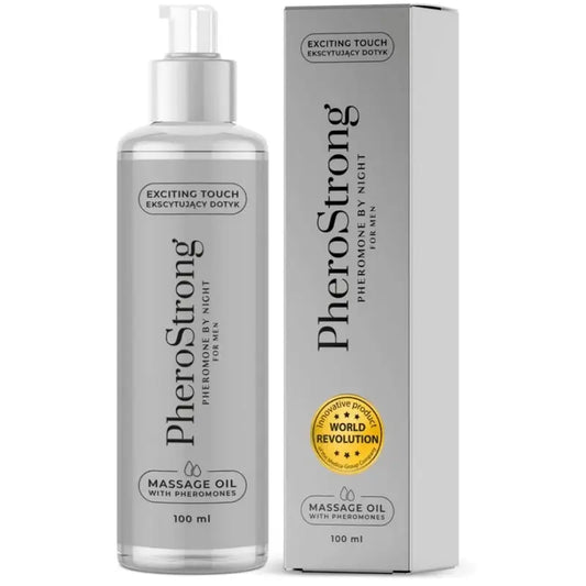 Pherostrong By Night Huile de massage pour hommes, 100 ml