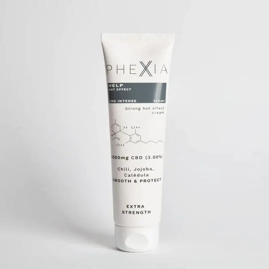 Phexia Help, Crème chauffante au CBD 150Ml