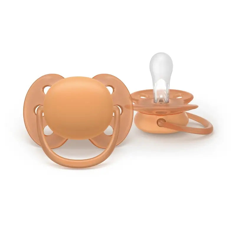 Philips Avent 2 sucettes ultra douces +18m neutre
