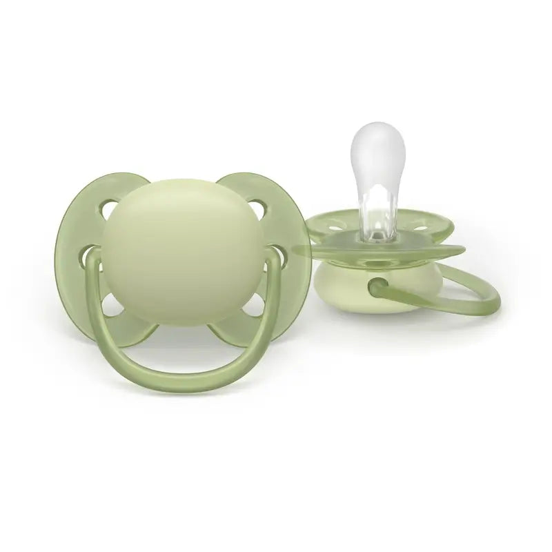 Philips Avent 2 tétines ultra douces 6-18m neutre